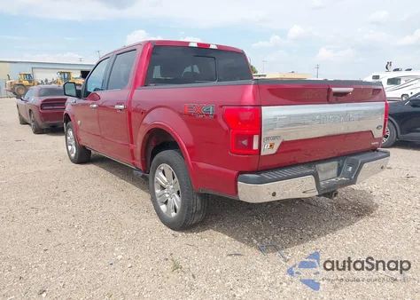 2018 Ford F-150 King Ranch из США, поврежденный, VIN 1FTEW1EG9JFA05826